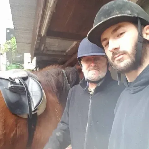 Bruno und Jan Mollenkopf, Foto vom Reiterhof zum Seetel