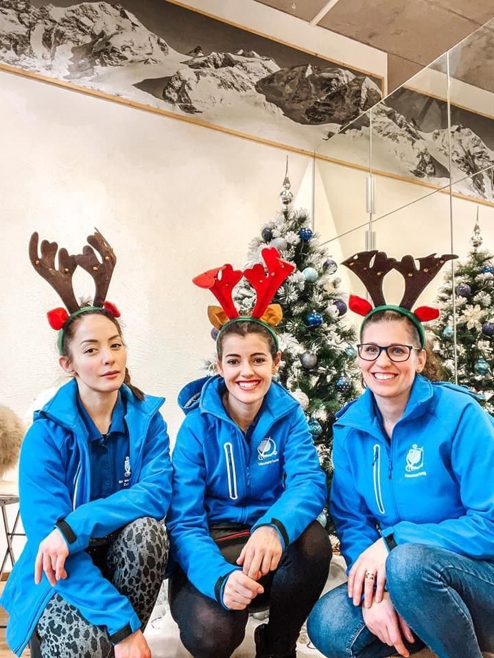 team di impresa di pulizie