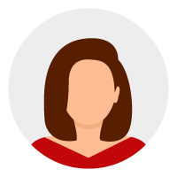 Avatar d'une femme aux cheveux châtain