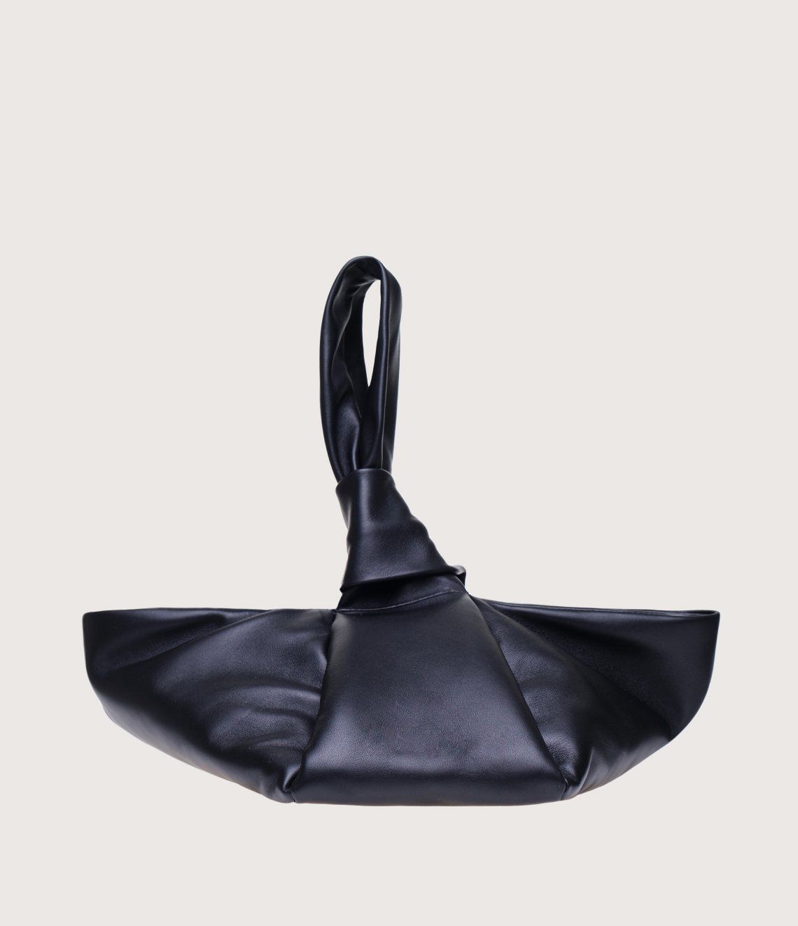 Knotted Leather Handbag