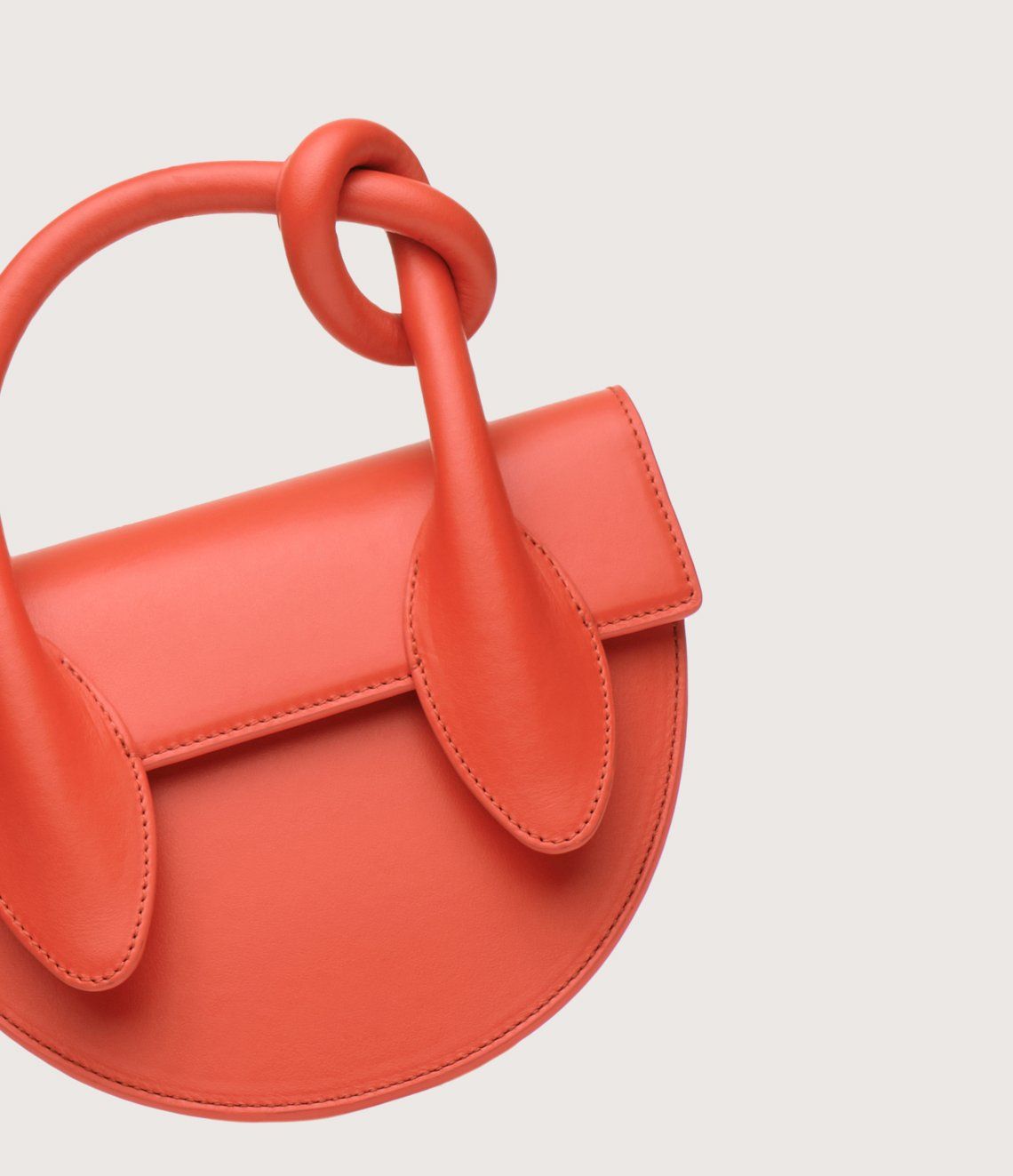 Knocked Leather Handbag
