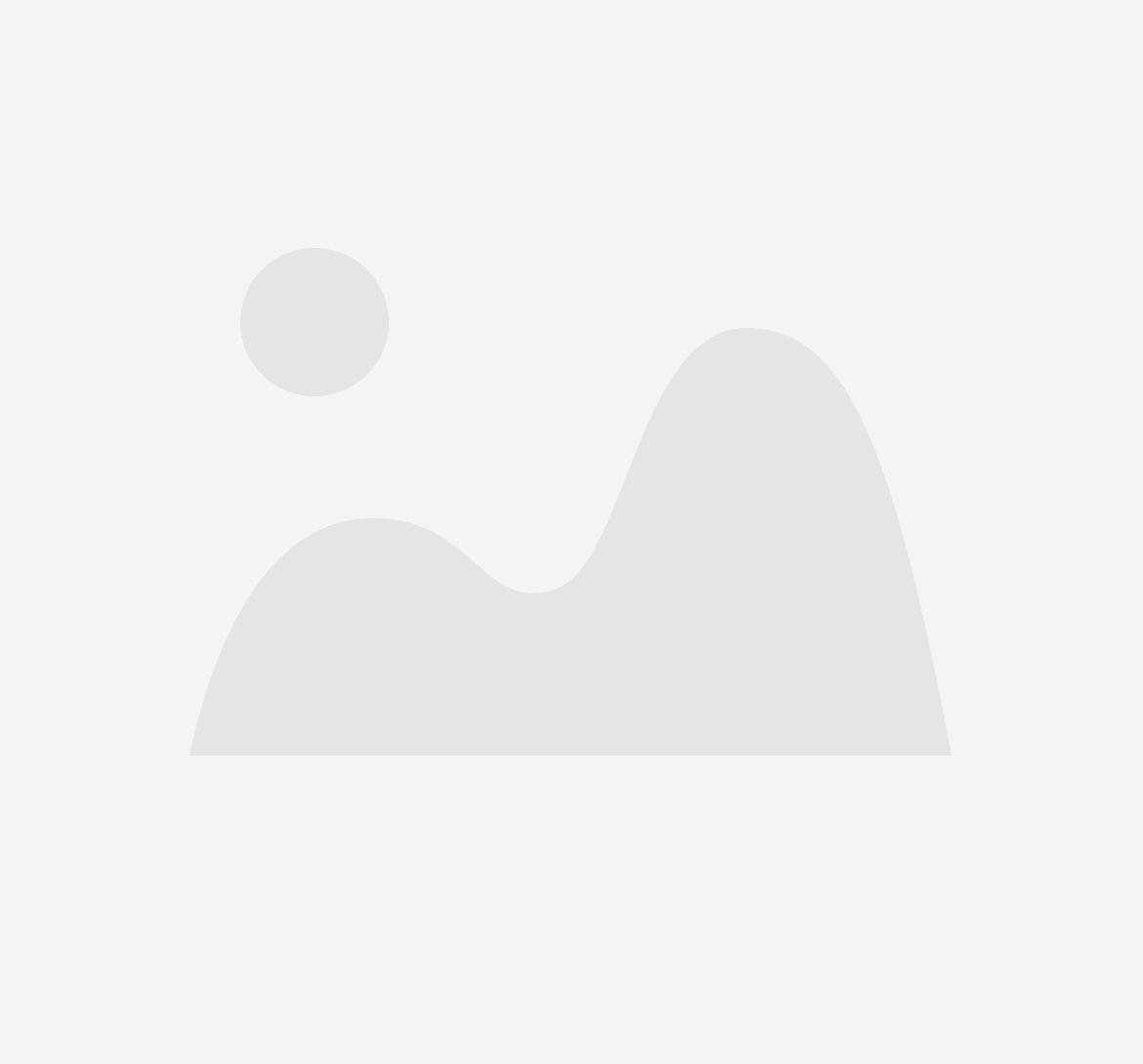 Icono de marcador de posición gris claro con un sol y montañas sobre fondo blanco