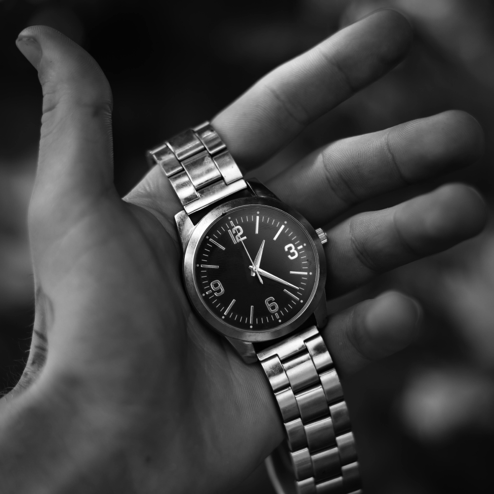 pulse silver watch