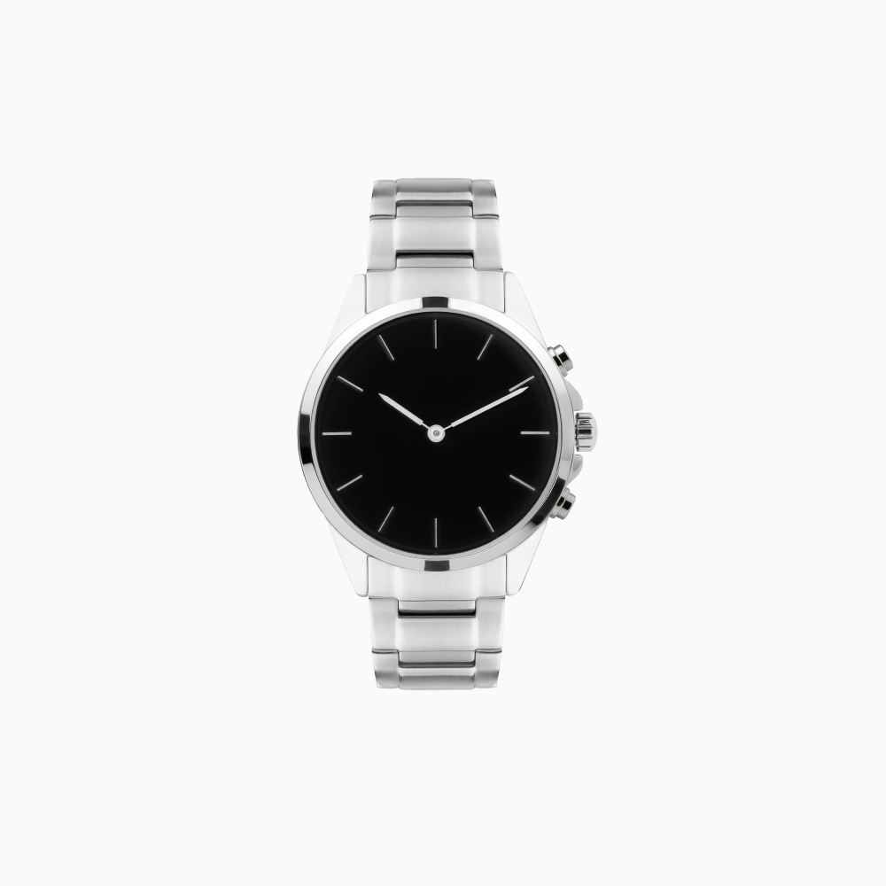 pulse silver watch