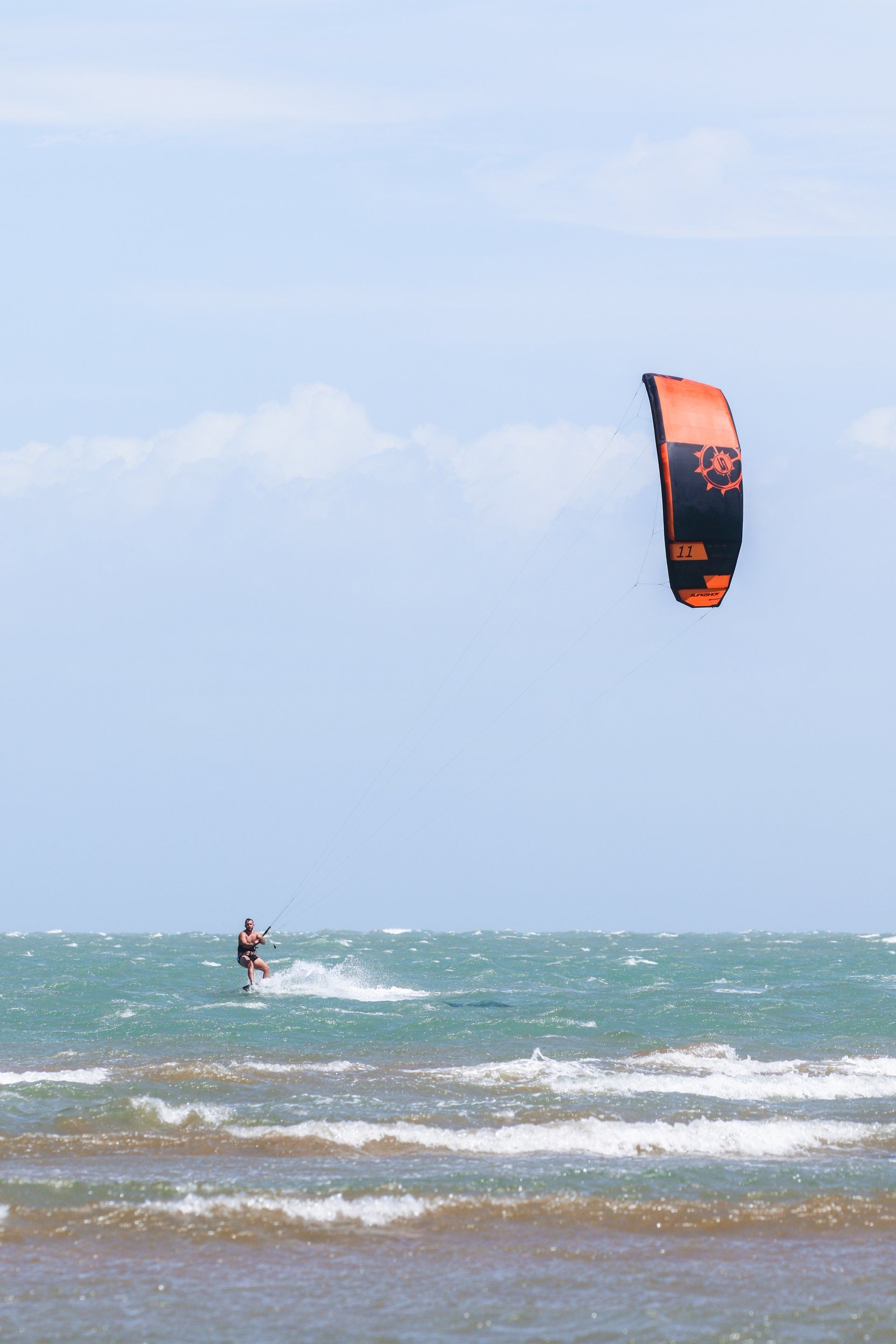 kitesurfing