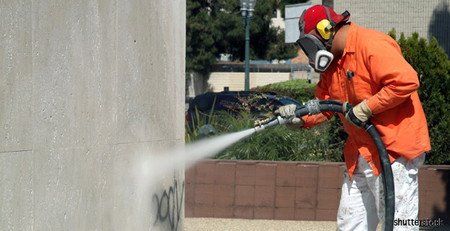 Haute pression façade