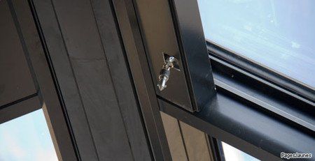 Menuiserie alu couleur noir