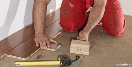 Installation de parquet