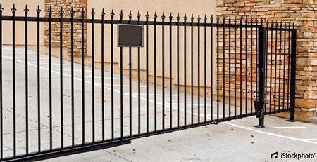 Clôture en fer forgé
