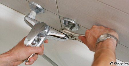 Installation de robinet