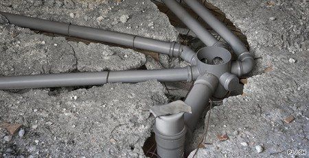 Évacuation des eaux usées