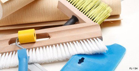 outil pose papier peint