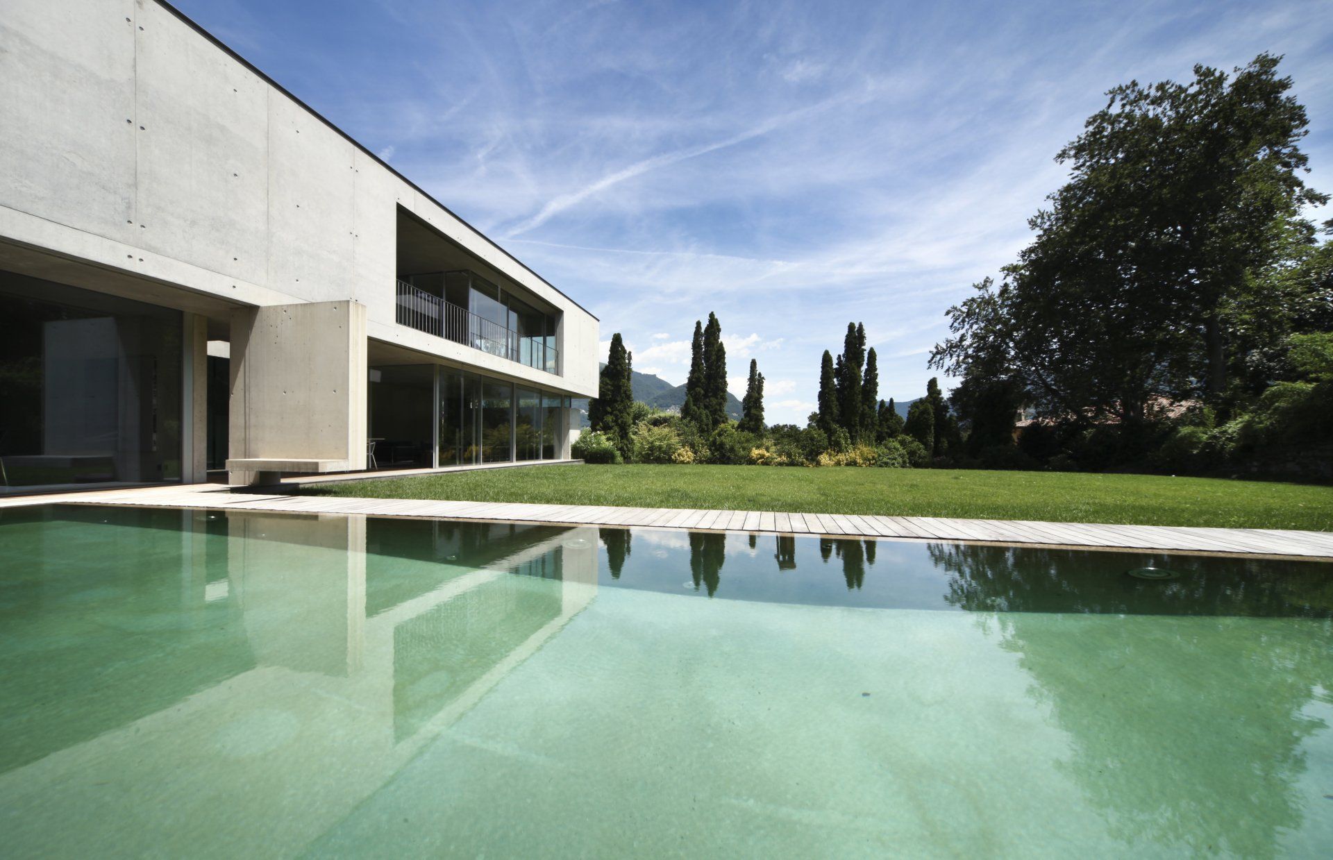 Villa en béton