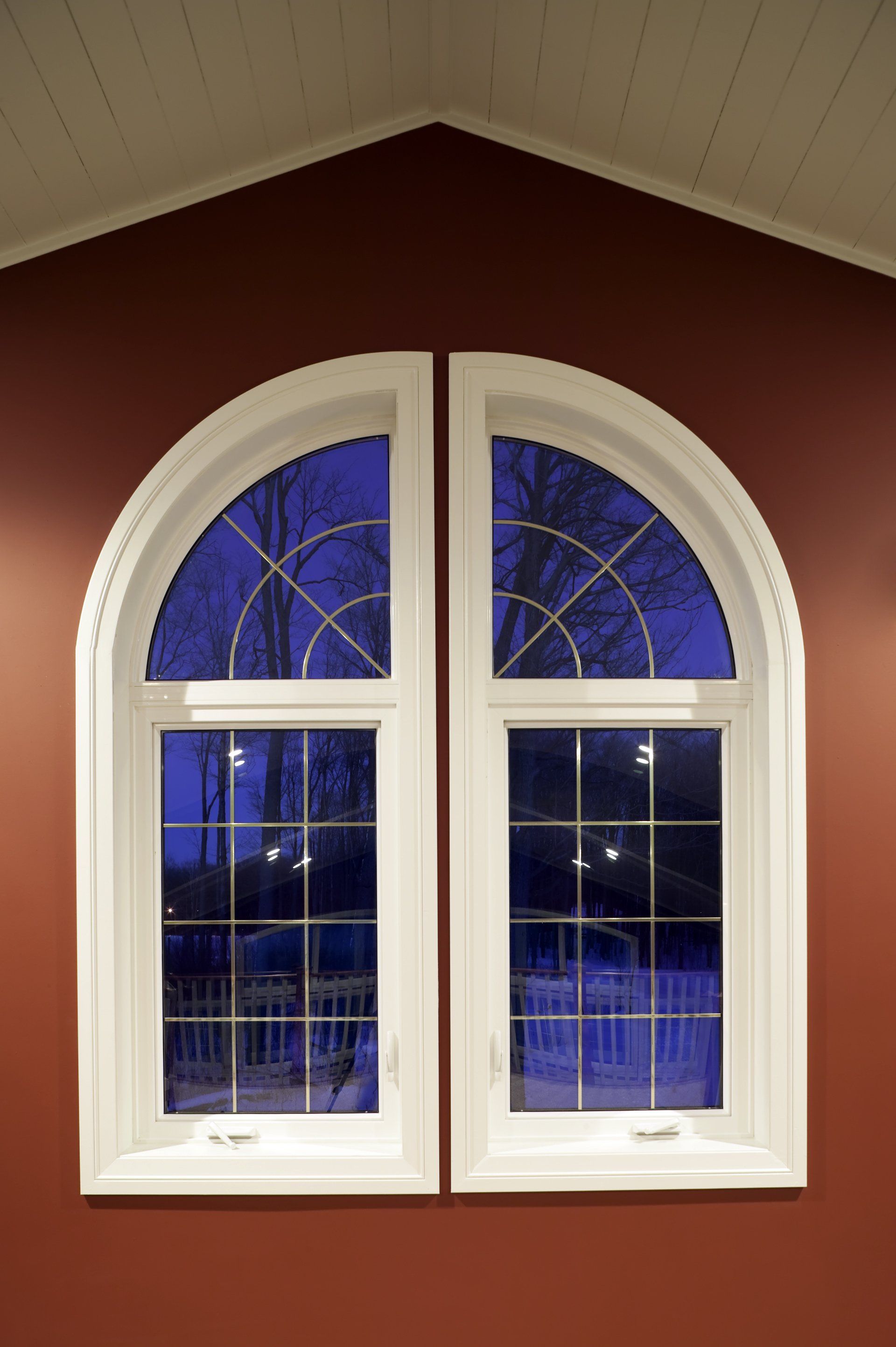 Fenêtre sur mesure avec verre teinté