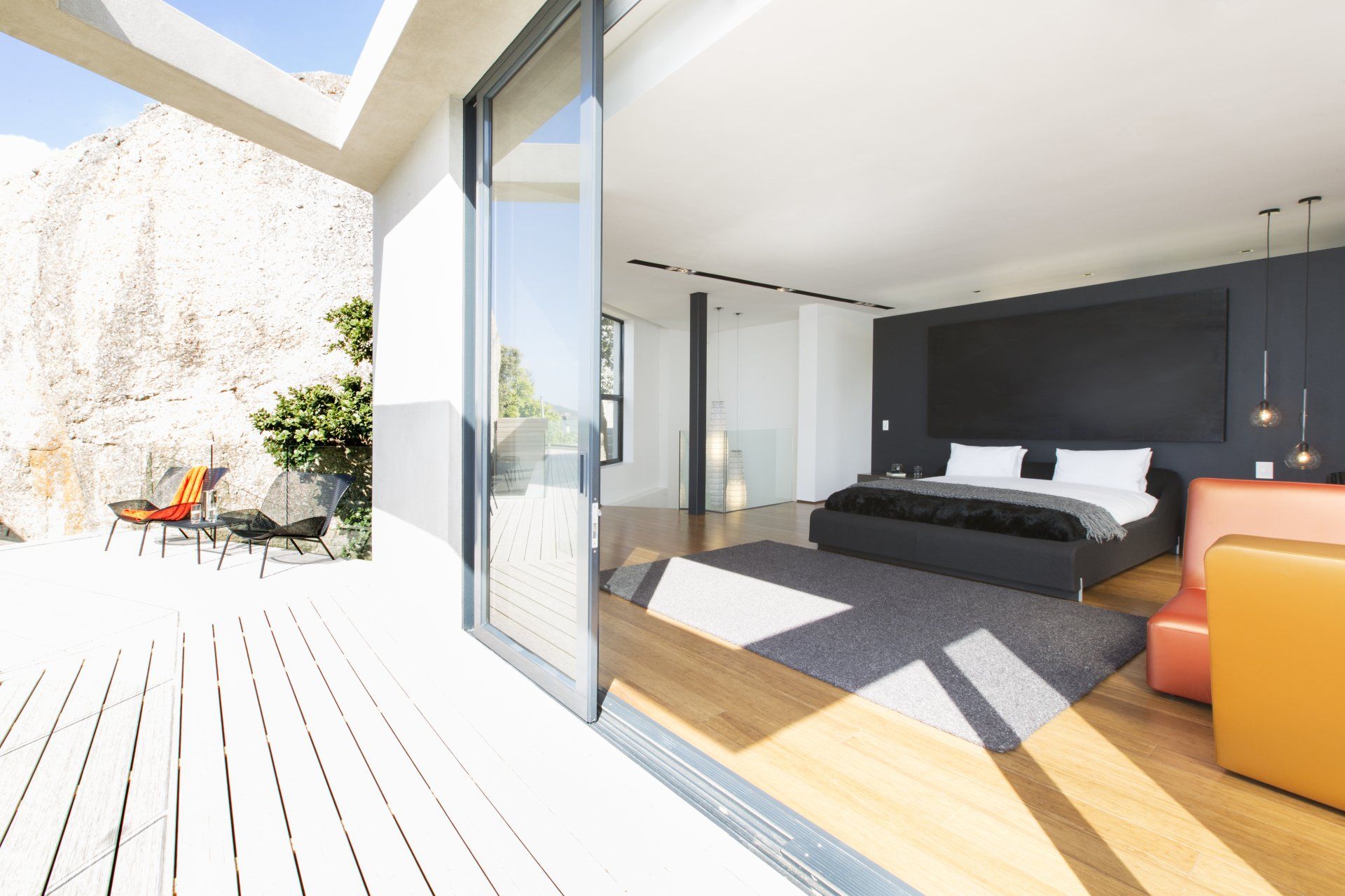 Pose de porte aluminium