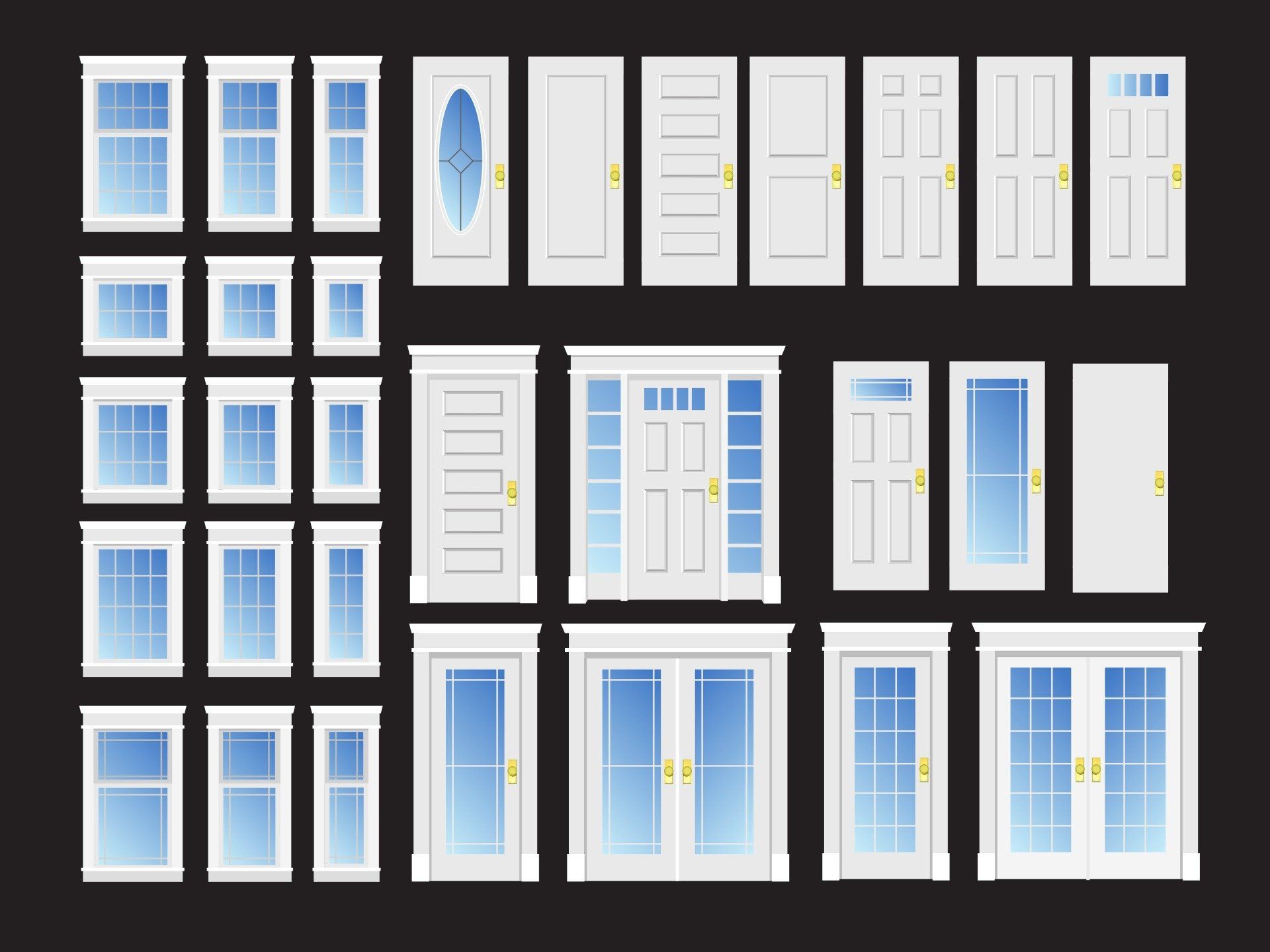 Porte d'entrée Bel'M