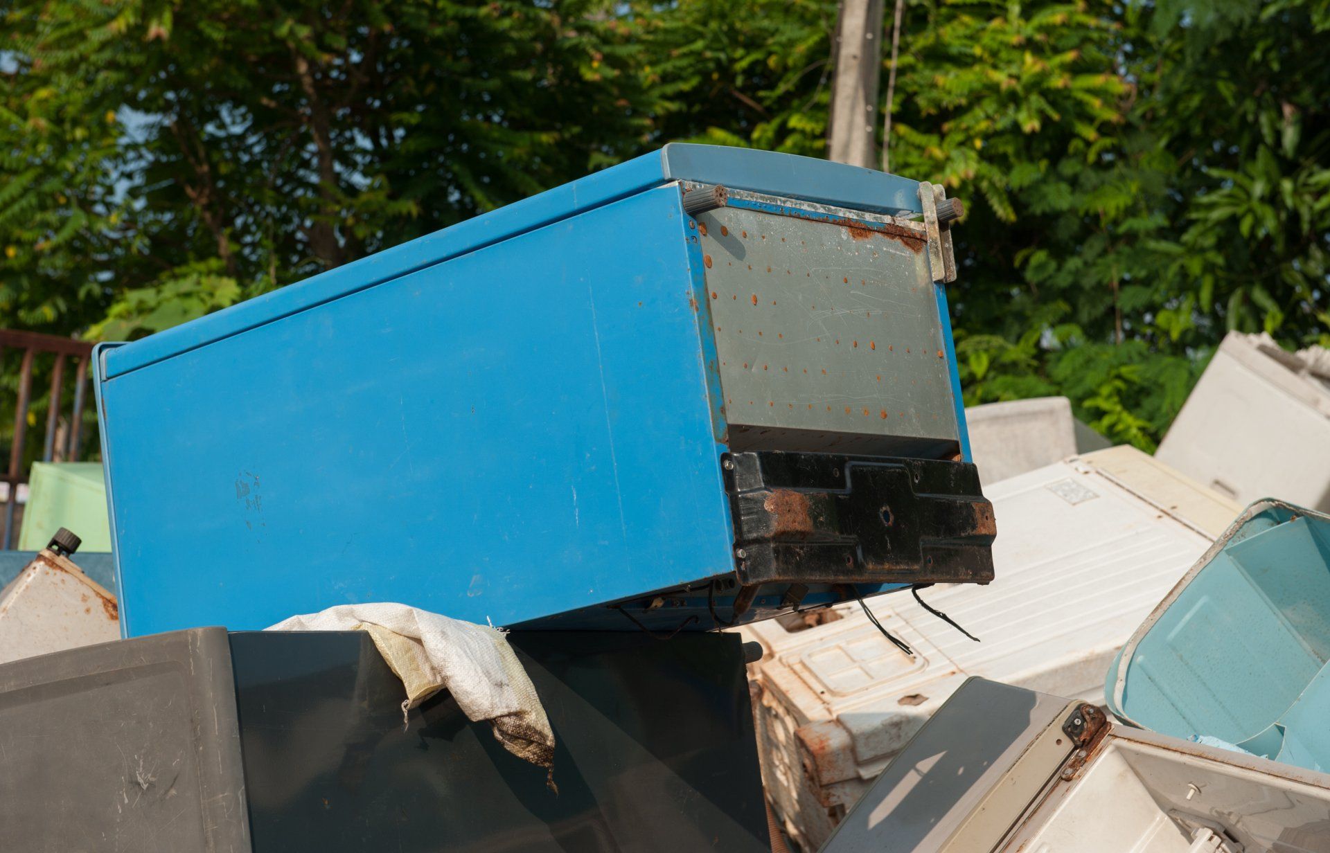 Location de bennes pour déchets en aluminium