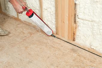 Des travaux de plâtrerie
