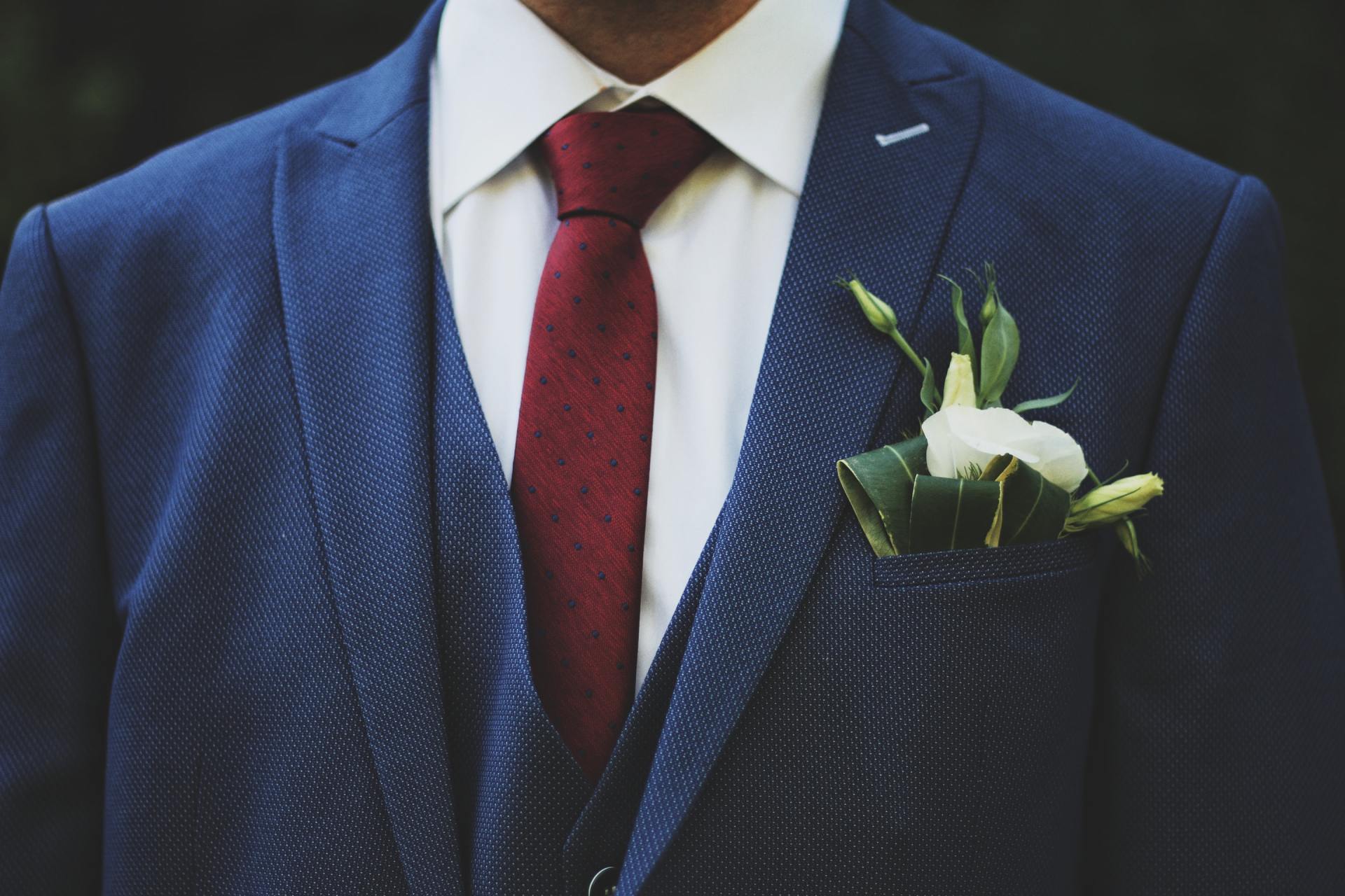 Boutonnière de marié