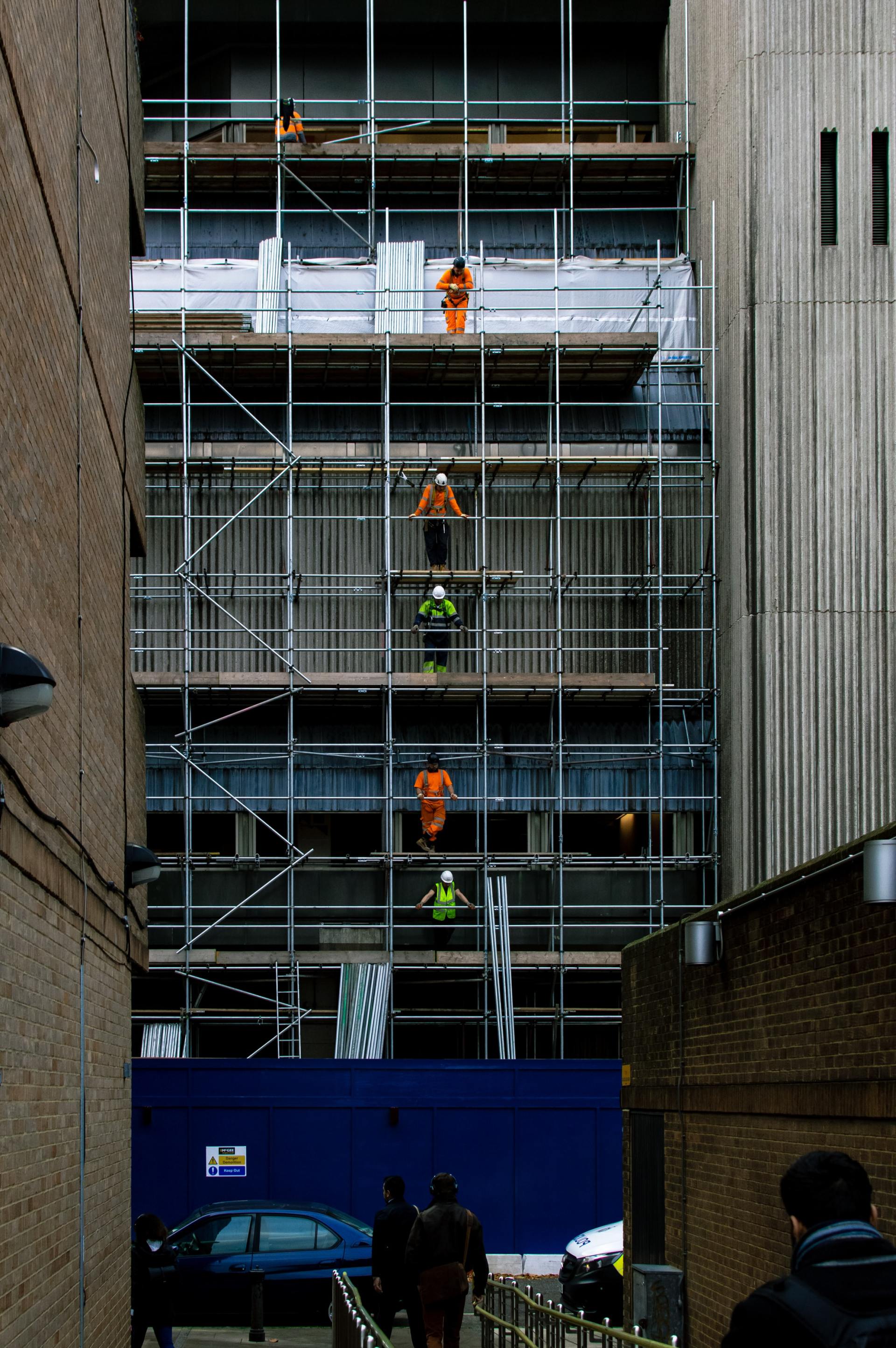 Bâtiment en chantier