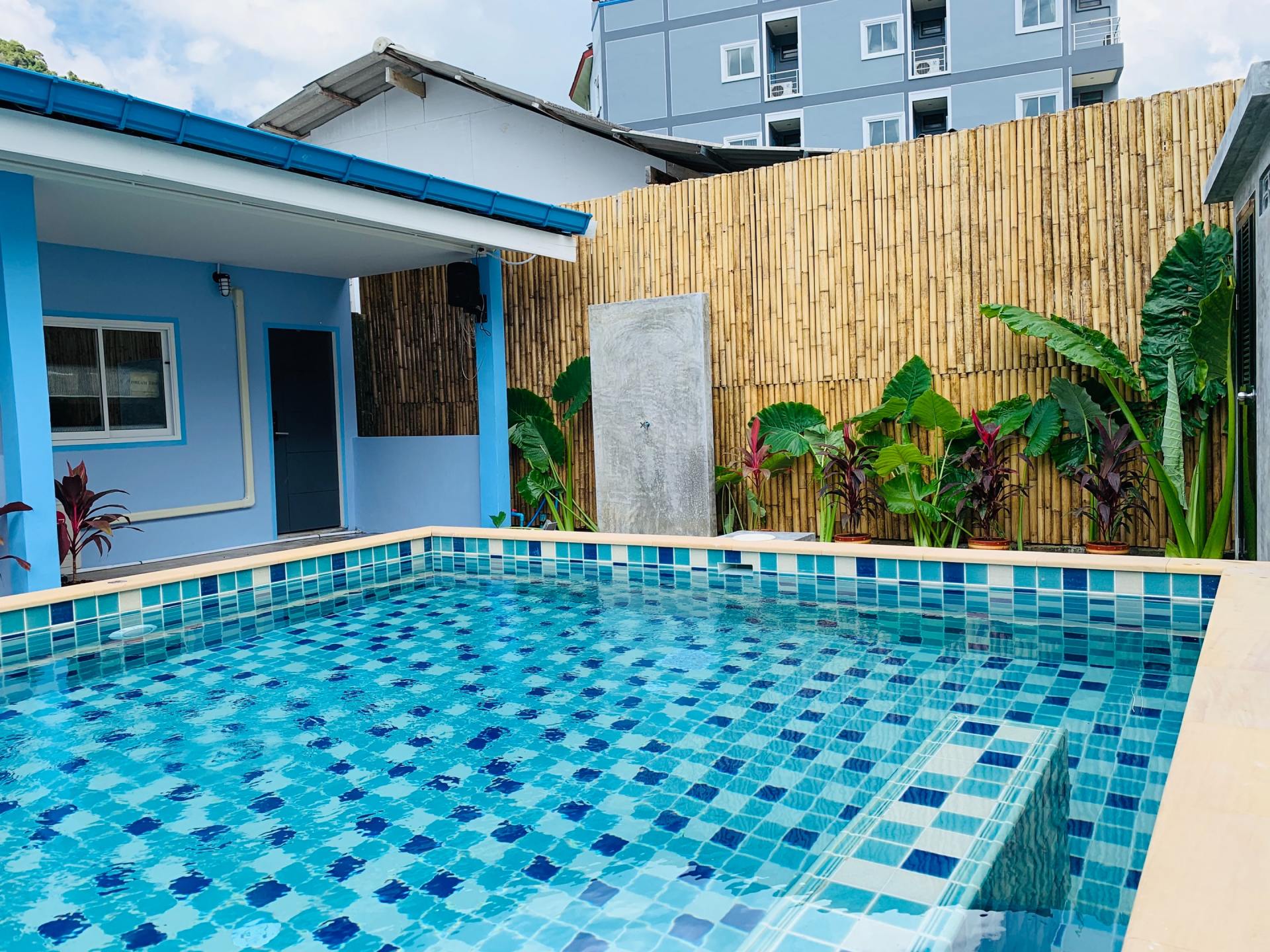 Mosaïque piscine